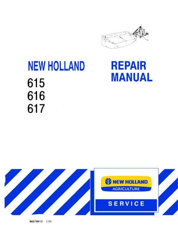new holland 616 disc mower parts diagram