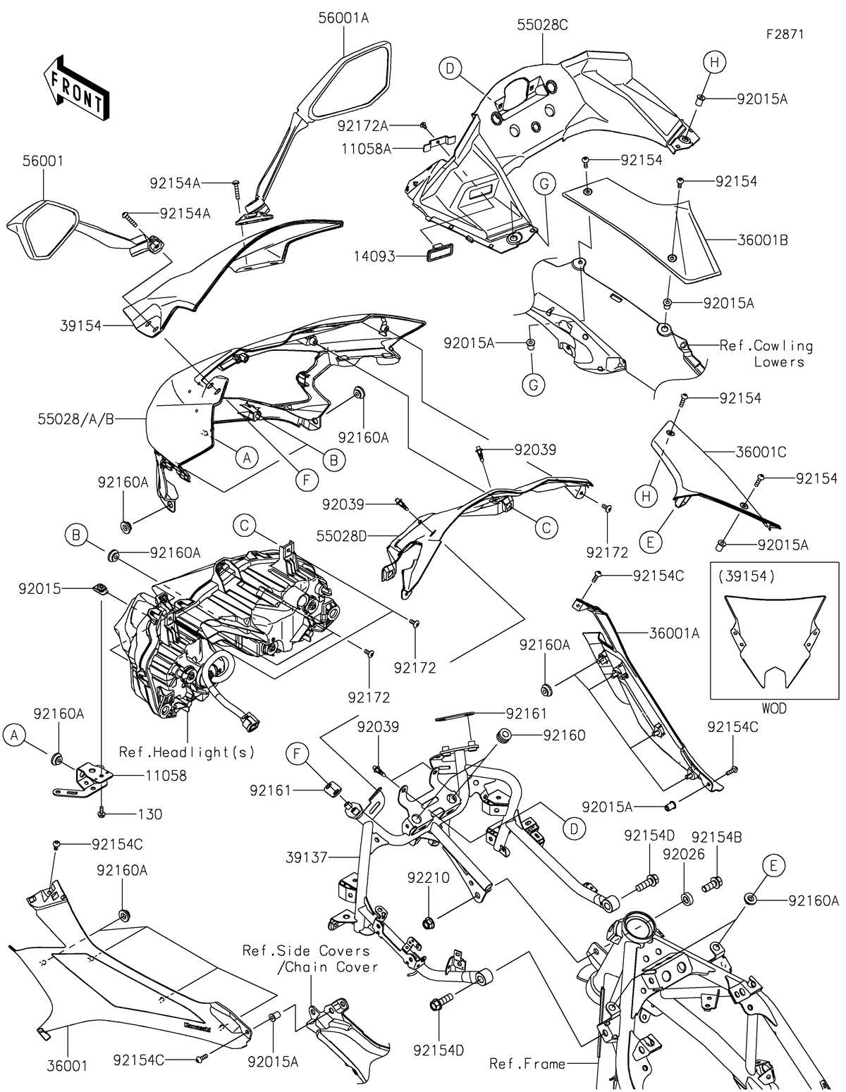 ninja 500 parts diagram ninja 500 parts diagram