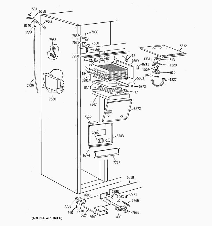 parts diagram ge profile refrigerator parts diagram ge profile refrigerator