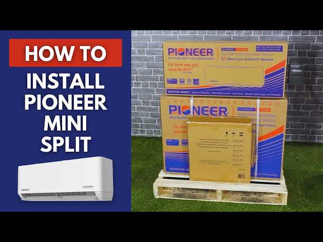 pioneer mini split parts diagram
