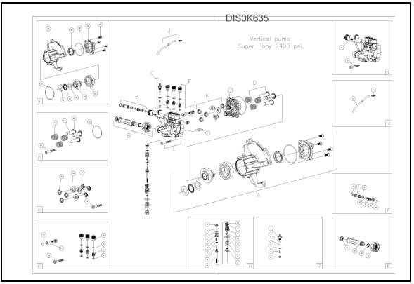 pressure washer parts diagram