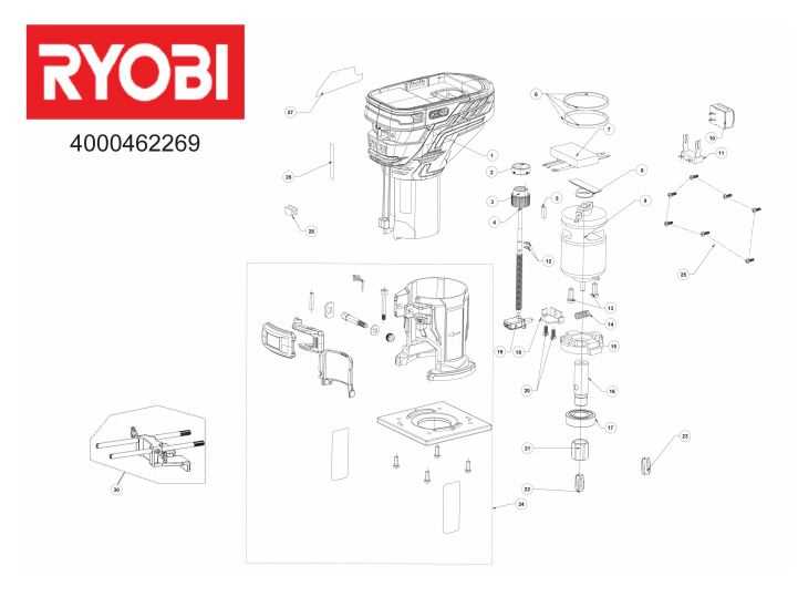 ryobi 18v trimmer parts diagram ryobi 18v trimmer parts diagram