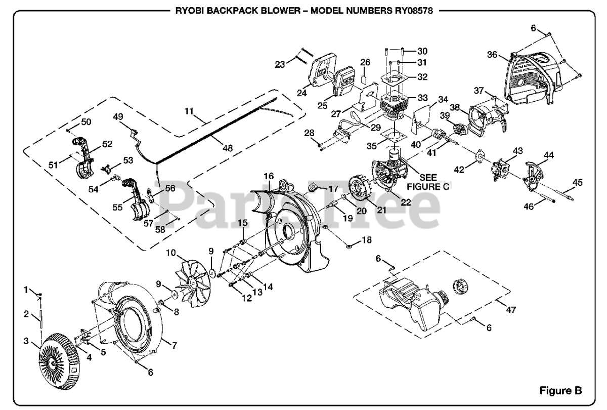 ryobi backpack blower parts diagram ryobi backpack blower parts diagram