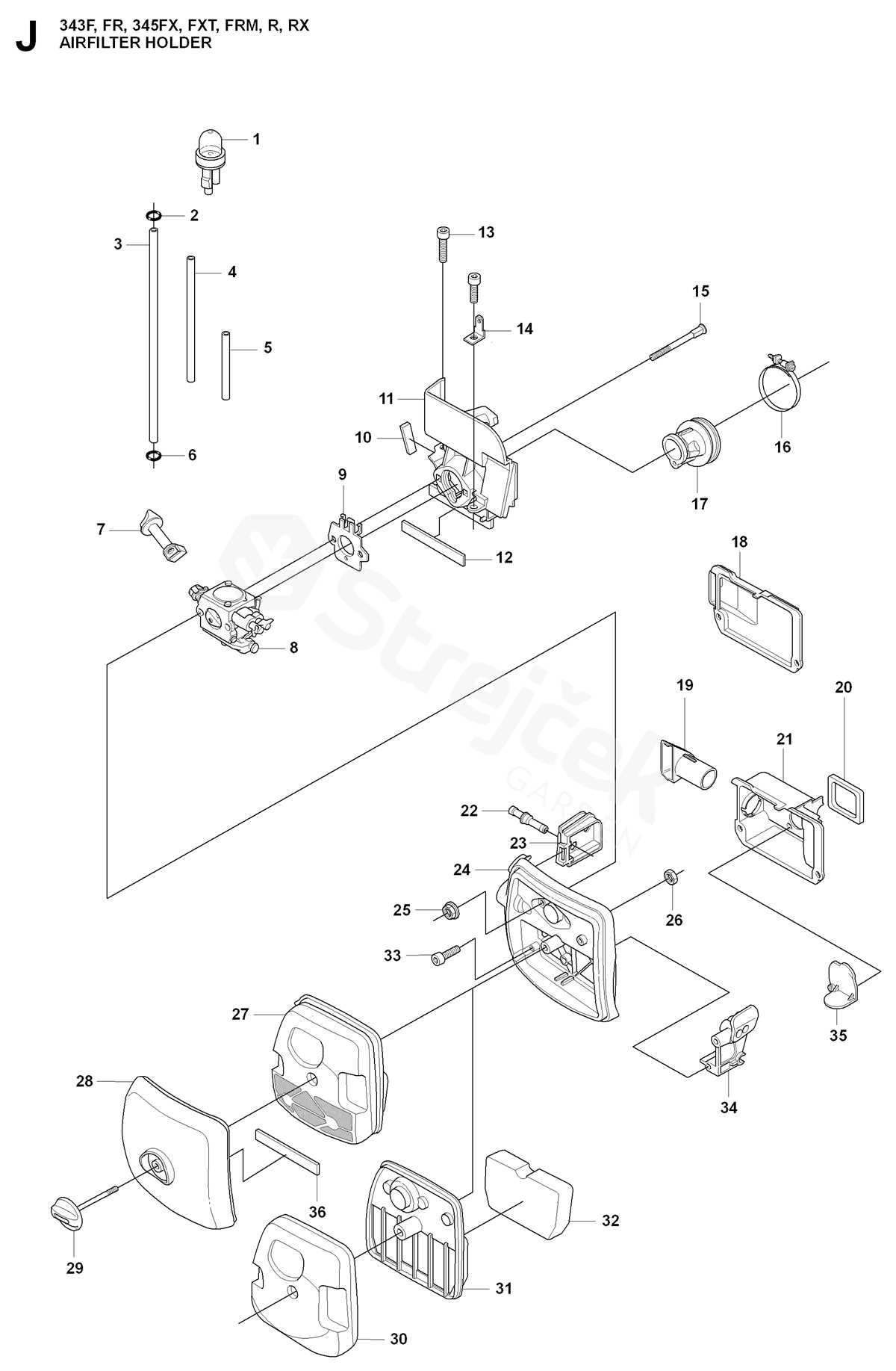 shindaiwa t242 parts diagram