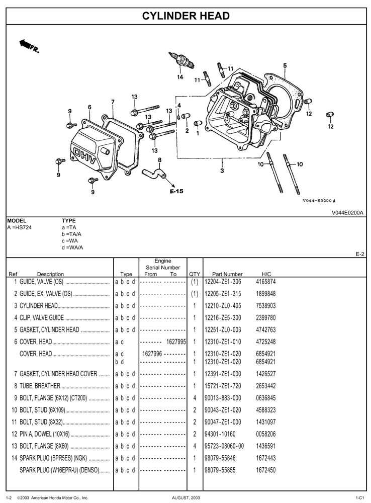 snow blower parts diagram