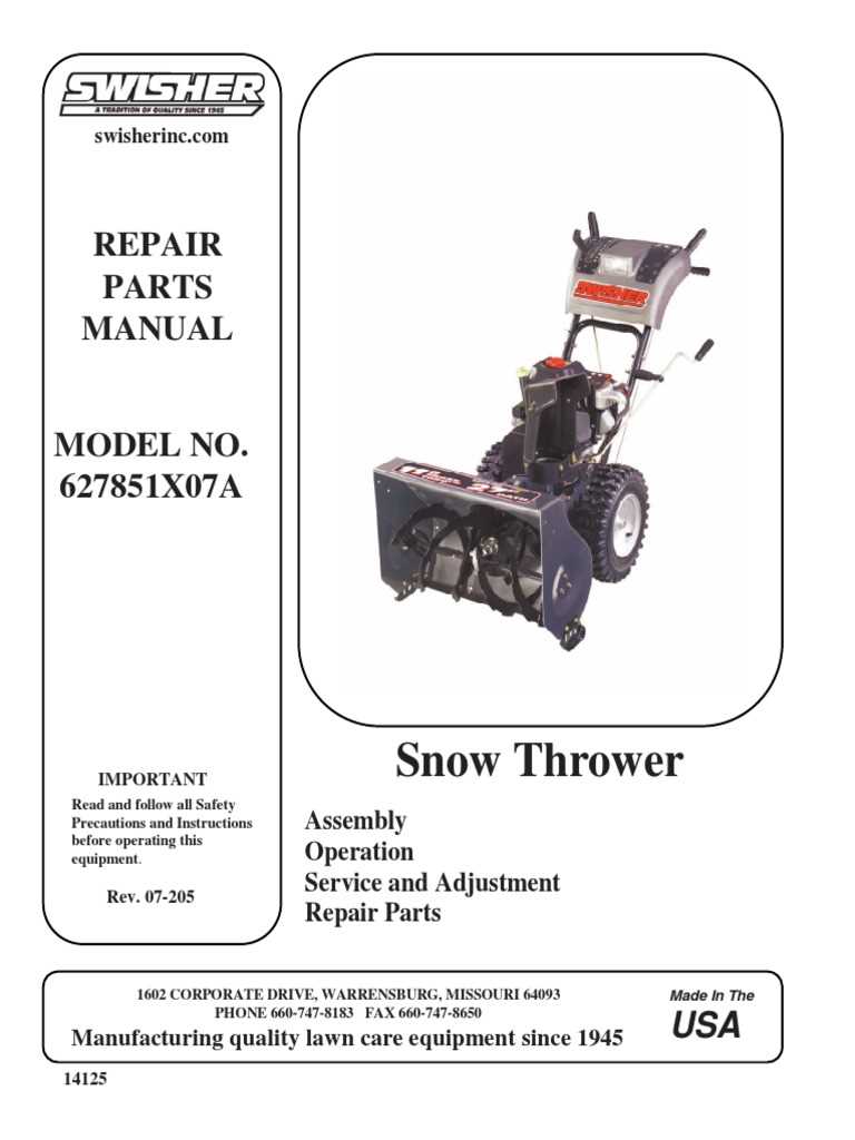 snow blower parts diagram snow blower parts diagram