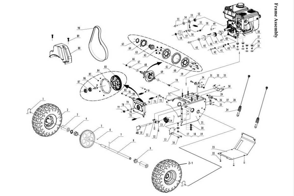 snow blower parts diagram snow blower parts diagram