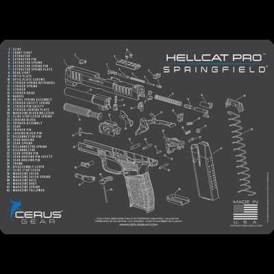 springfield hellcat parts diagram