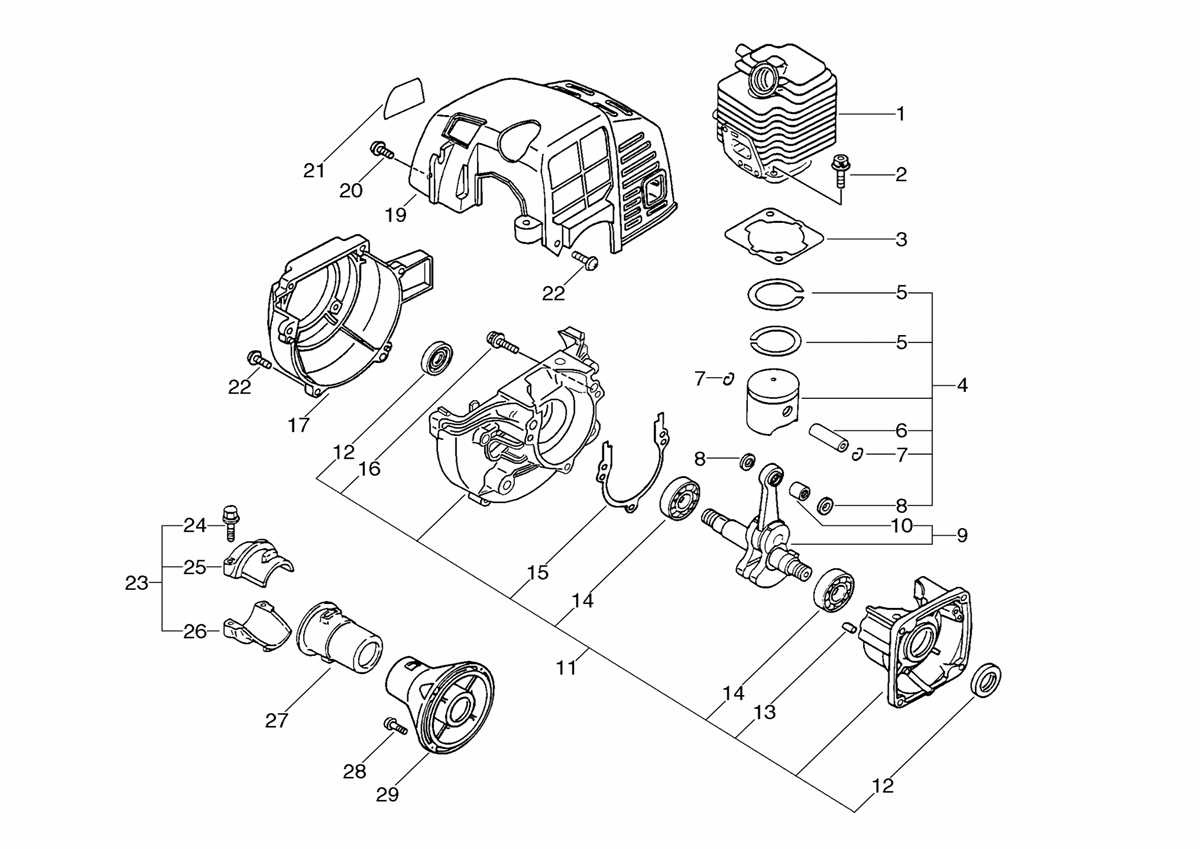 srm 230 parts diagram