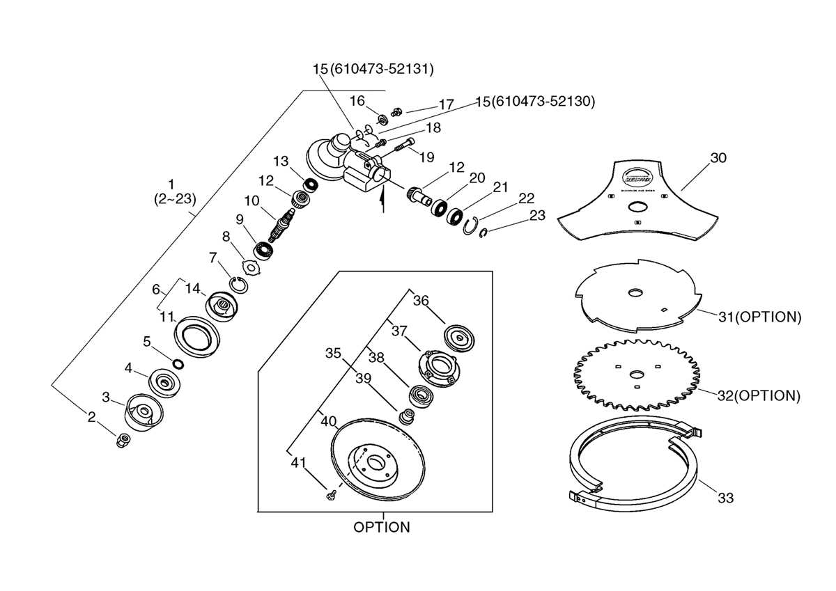 srm 230 parts diagram