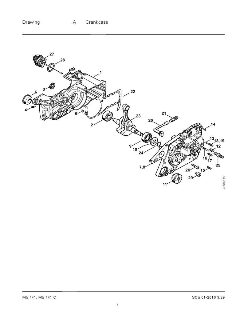 stihl 026 parts diagram