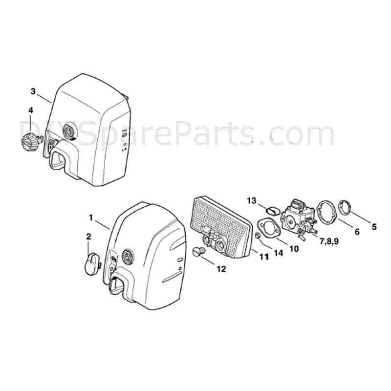 stihl 029 parts diagram