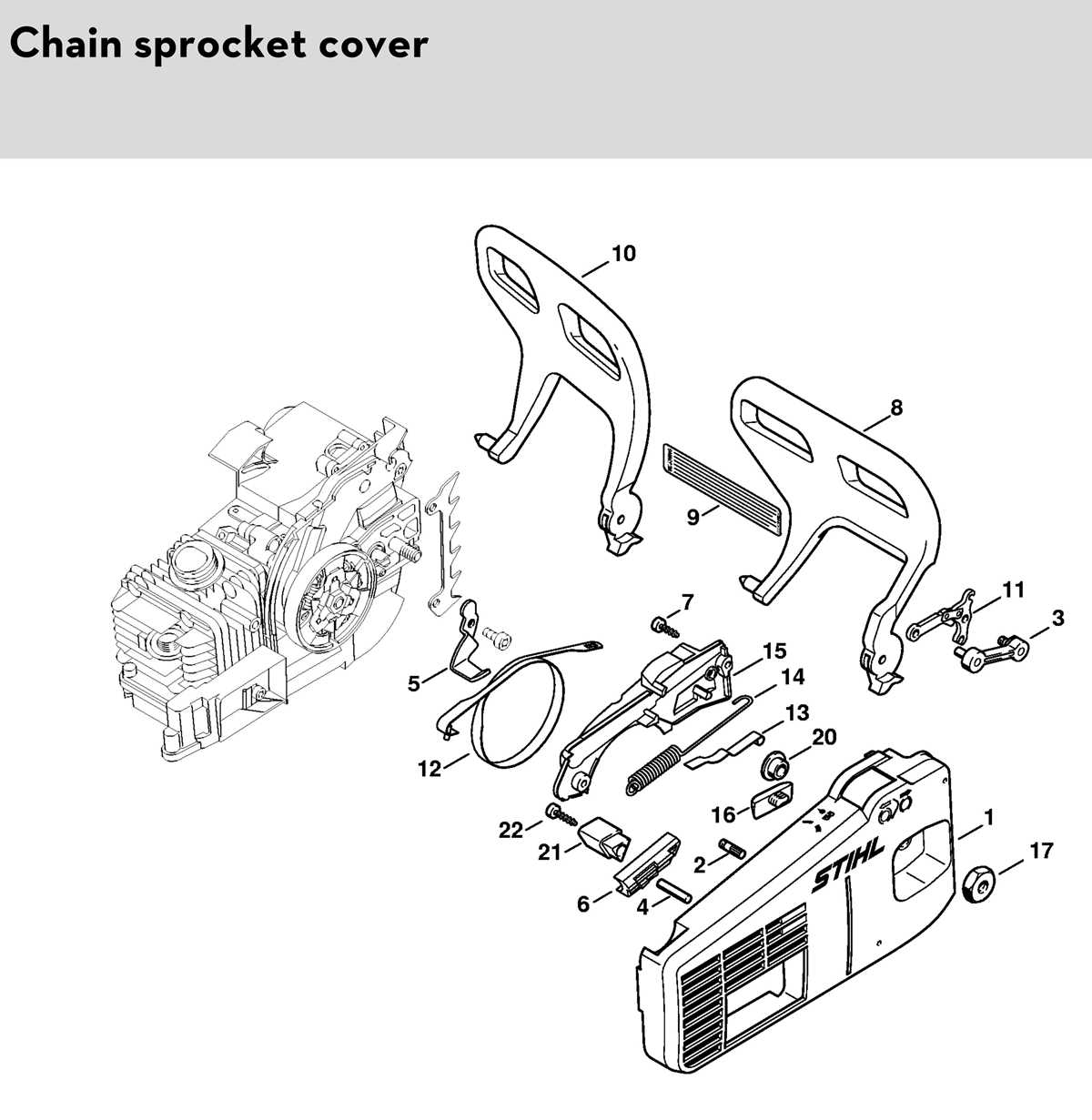 stihl chainsaw parts diagram stihl chainsaw parts diagram
