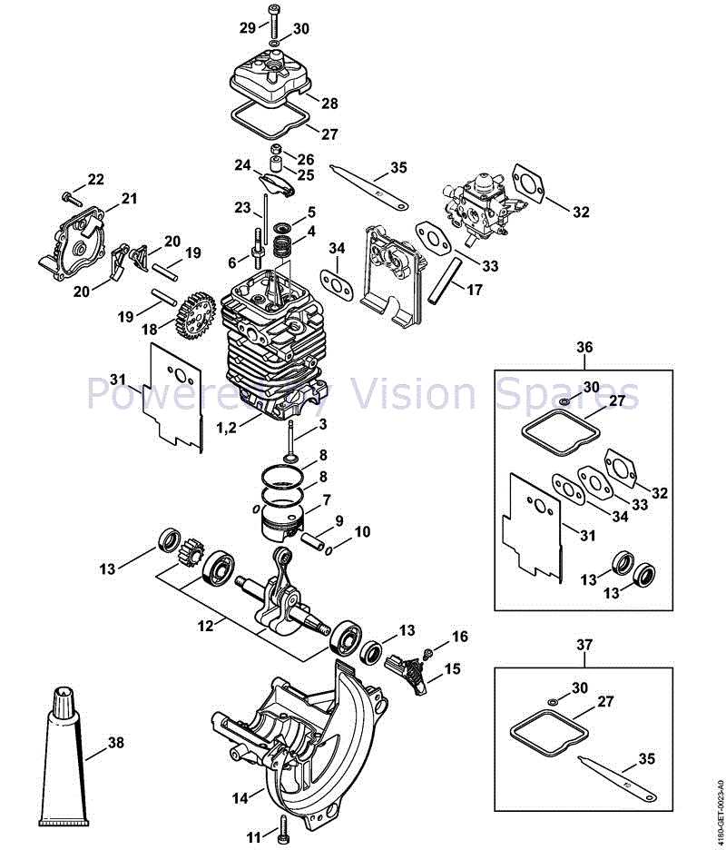 stihl fs 131 parts diagram stihl fs 131 parts diagram
