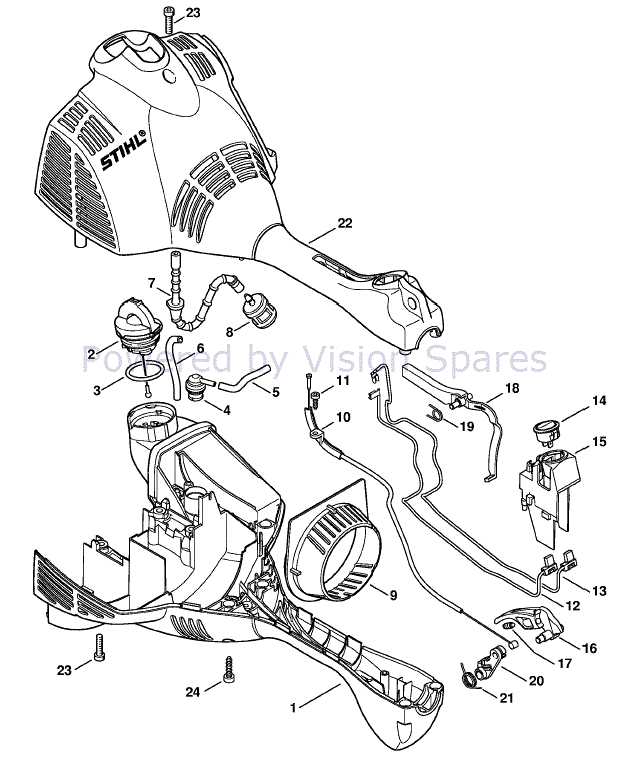 stihl fs56rc parts diagram