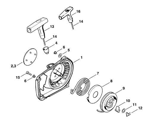 stihl ms260 parts diagram