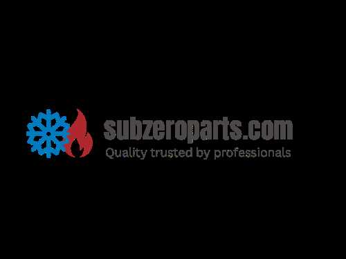 sub zero parts diagram