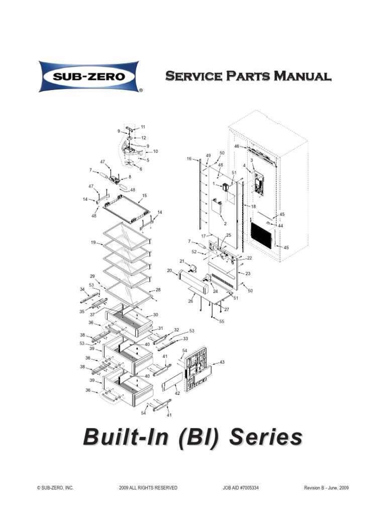 subzero parts diagram subzero parts diagram