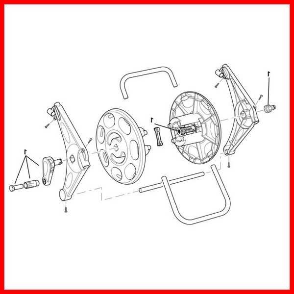 suncast hose reel parts diagram