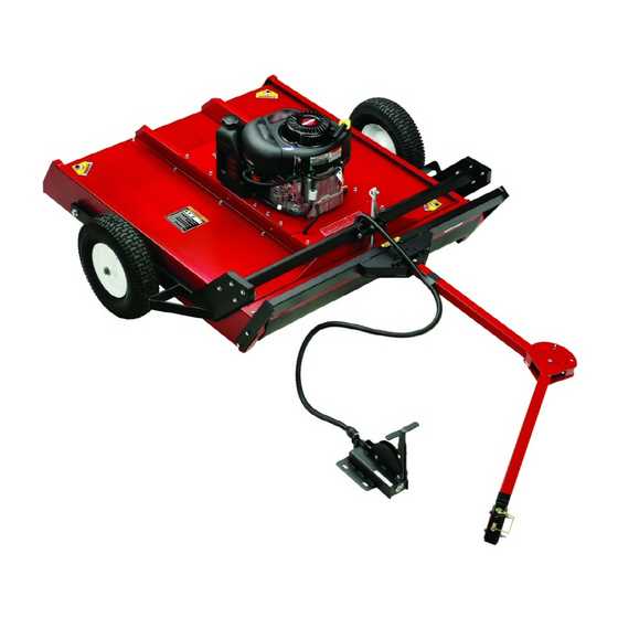 swisher pull behind mower parts diagram
