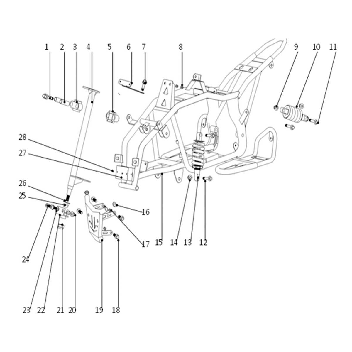 taotao 125cc atv parts diagram taotao 125cc atv parts diagram