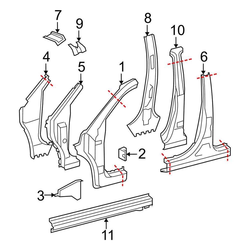 toyota highlander body parts diagram toyota highlander body parts diagram