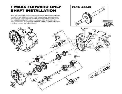traxxas maxx parts diagram