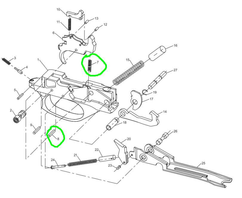 tristar shotgun parts diagram