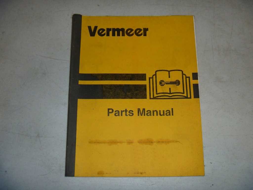 vermeer chipper parts diagram