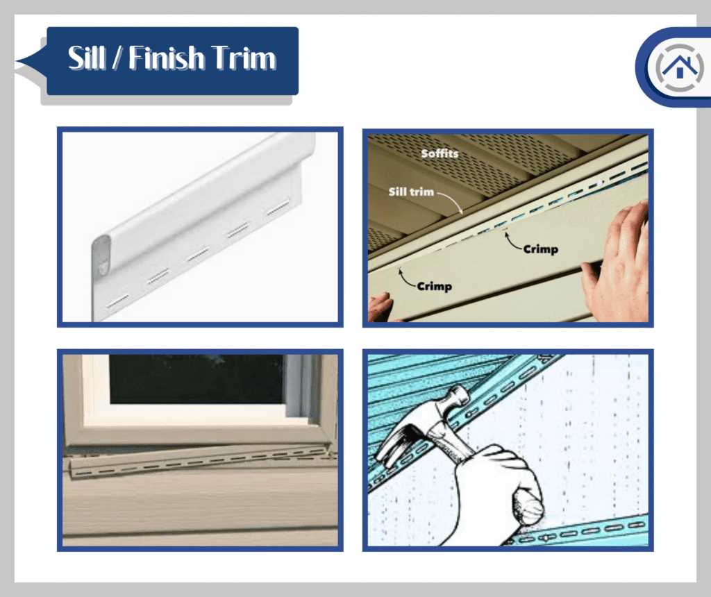 vinyl siding parts diagram