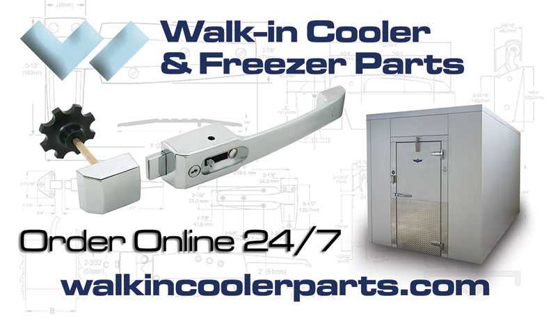 walk in cooler parts diagram