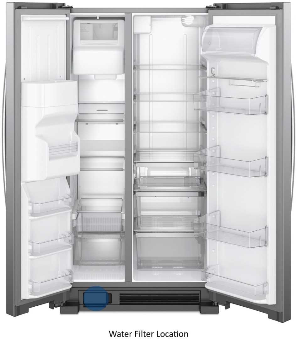 whirlpool side by side refrigerator parts diagram whirlpool side by side refrigerator parts diagram
