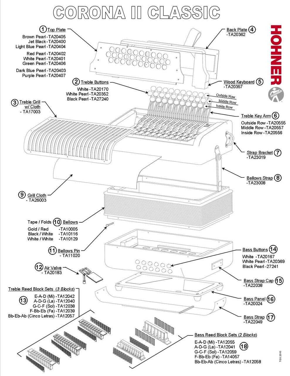 accordion parts diagram accordion parts diagram