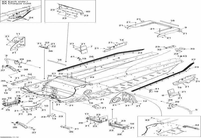 ski doo parts diagram