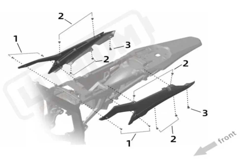 surron parts diagram