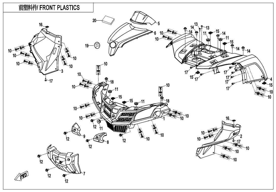 honda atv parts diagram