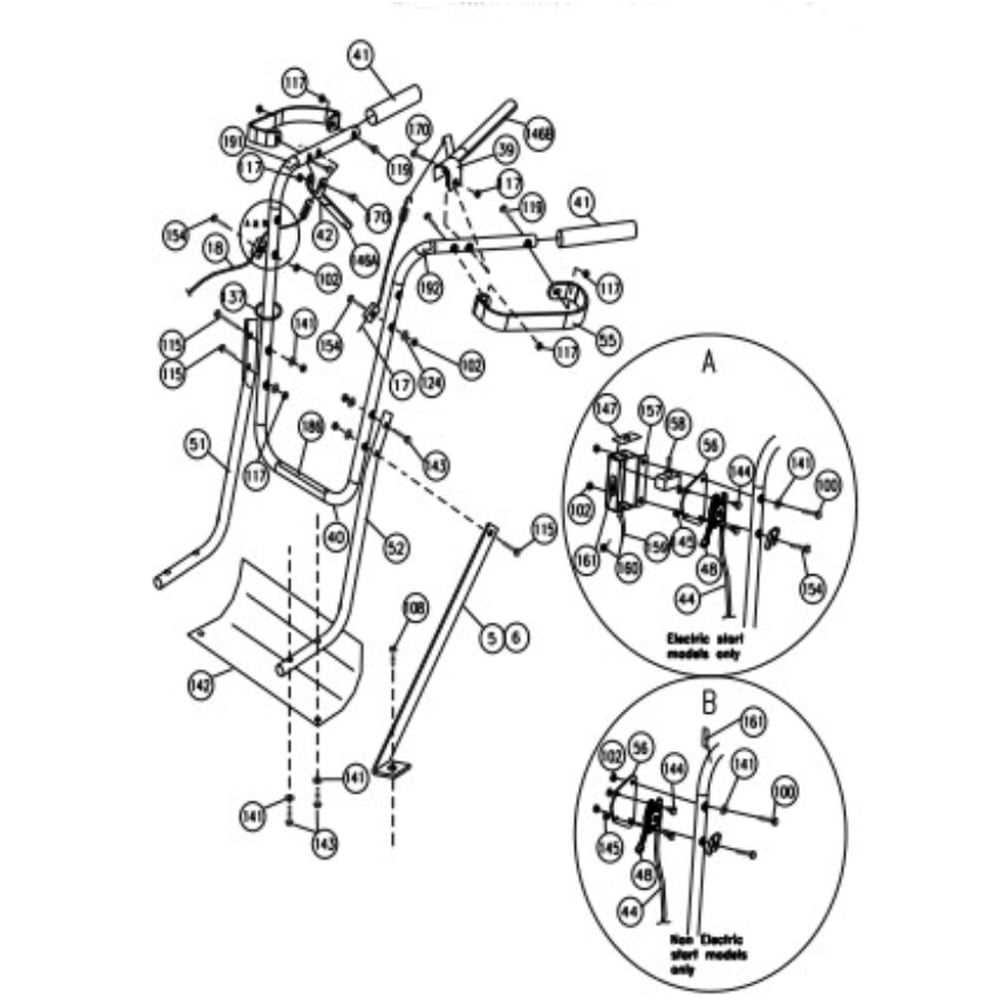 billy goat parts diagram