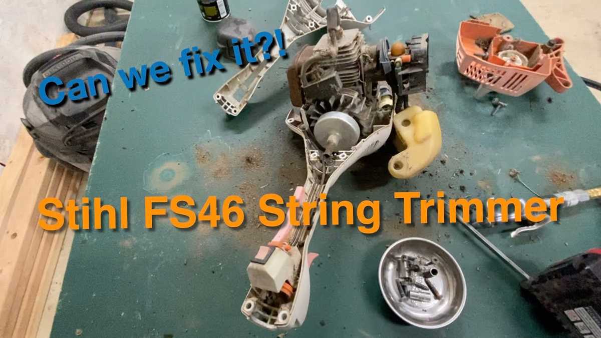 stihl fs46 parts diagram stihl fs46 parts diagram