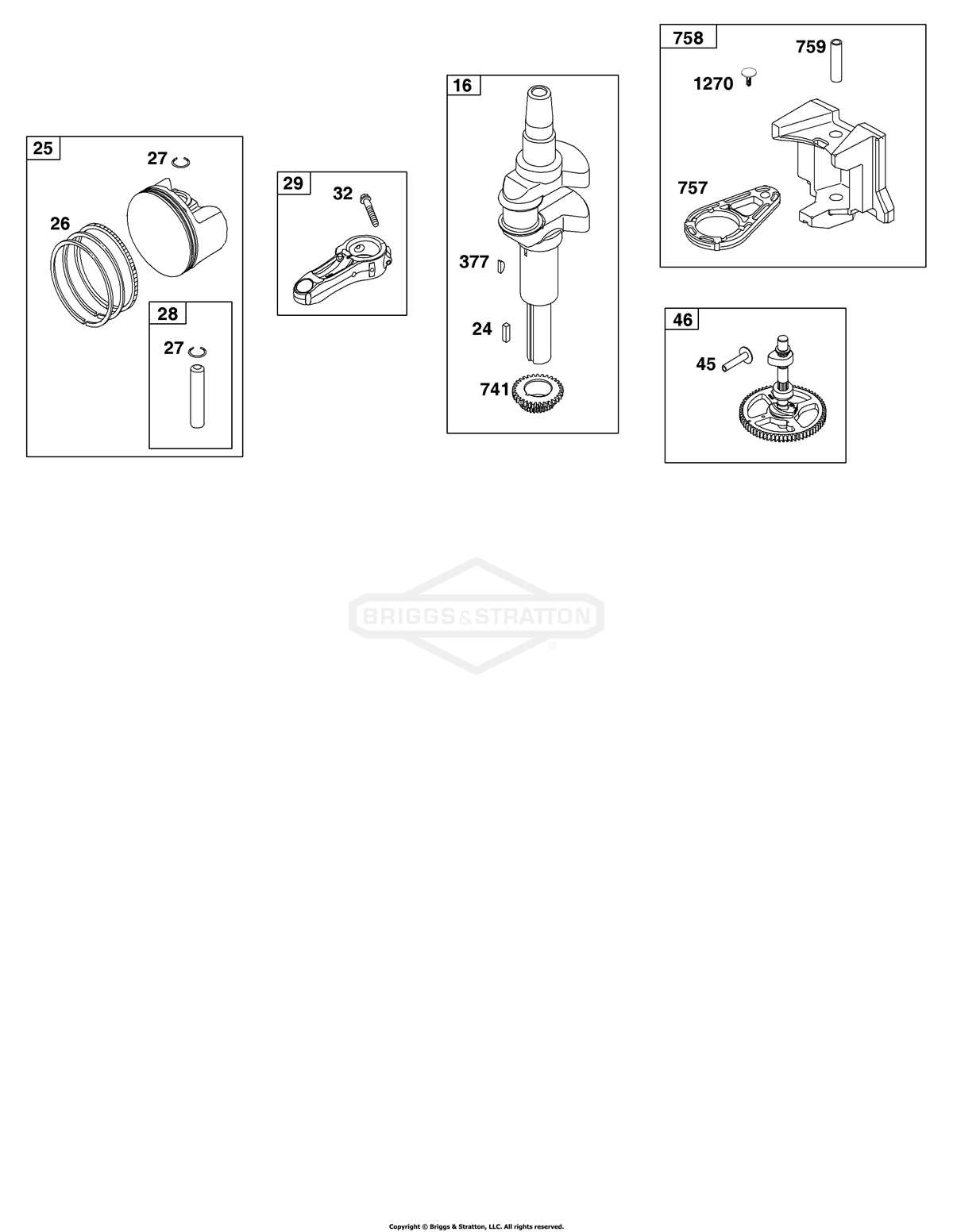 briggs and stratton 33r877 parts diagram