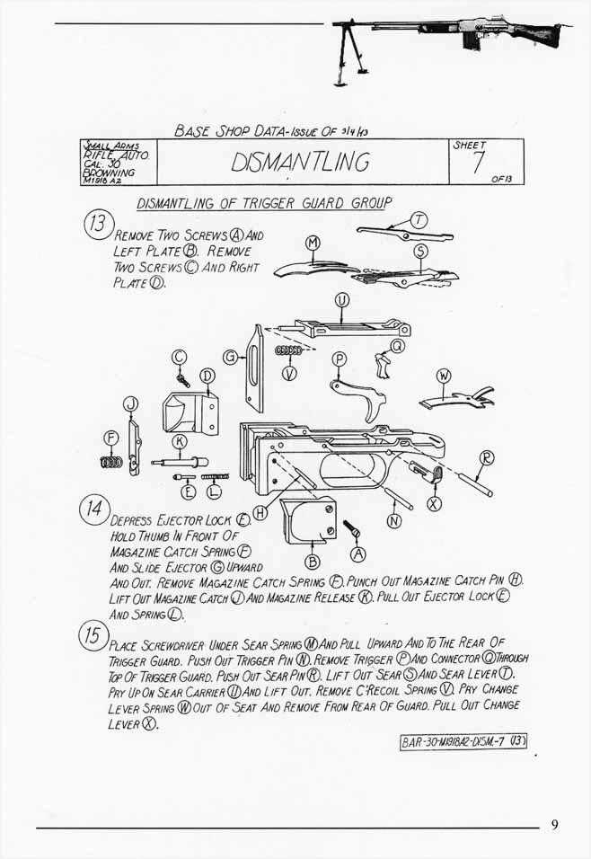 browning bar parts diagram