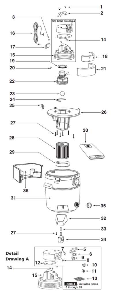 shop vac parts diagram shop vac parts diagram