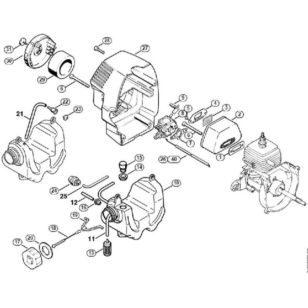 stihl fs 91 r parts diagram