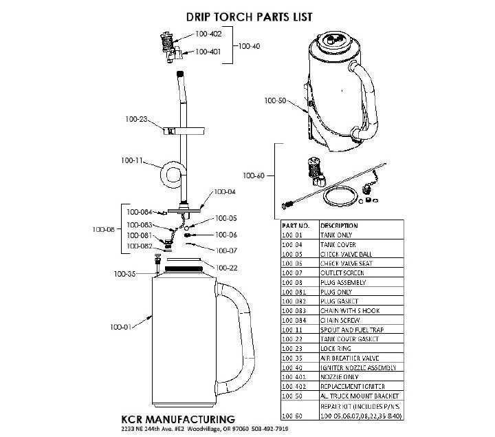 propane torch parts diagram propane torch parts diagram