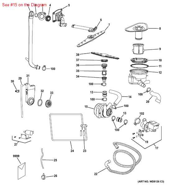 hotpoint washer parts diagram