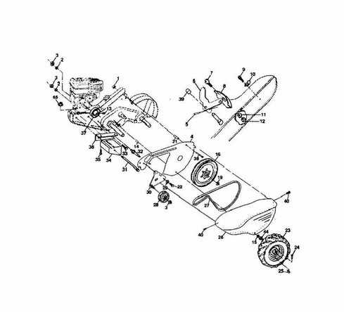 craftsman 208cc tiller parts diagram craftsman 208cc tiller parts diagram