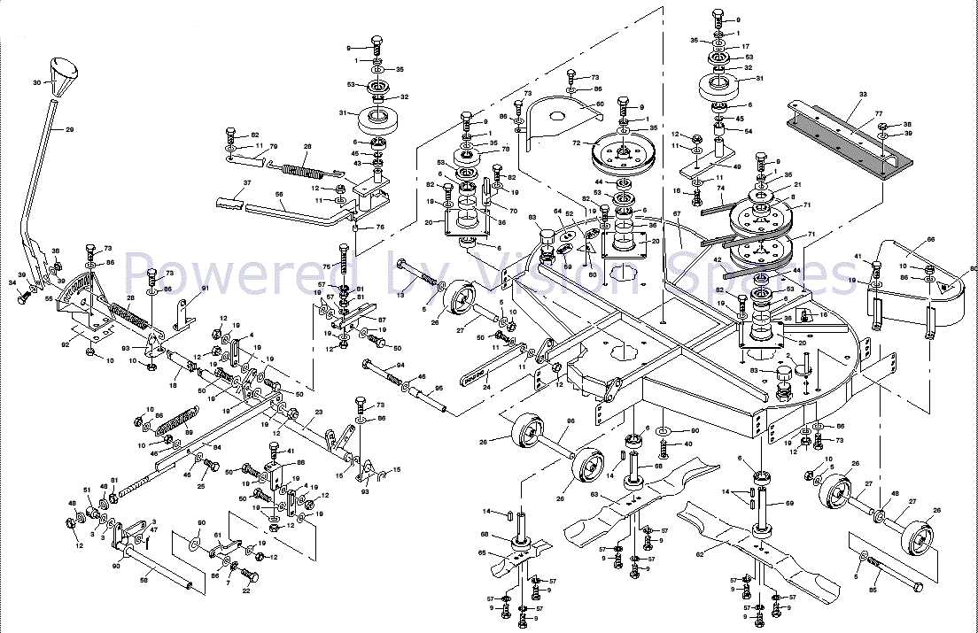 craftsman lawn tractor parts diagram
