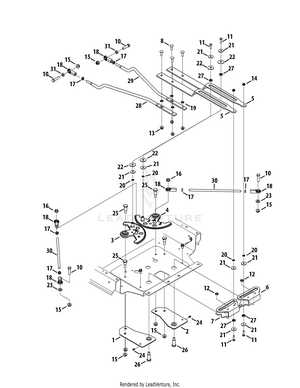 cub cadet rzt 54 parts diagram