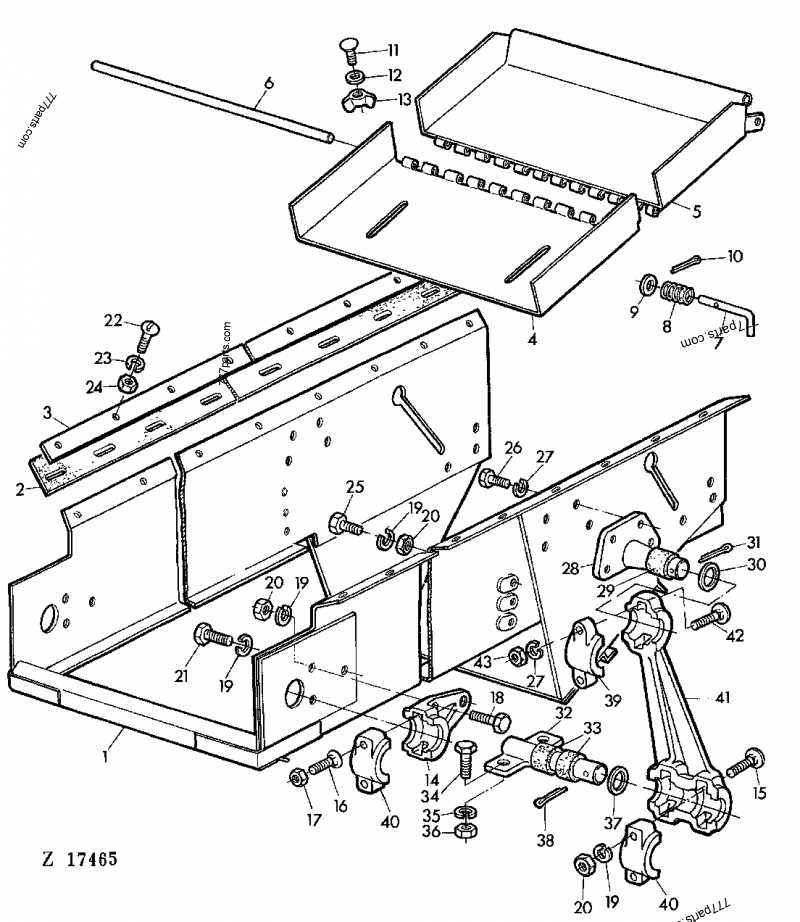 john deere z345m parts diagram