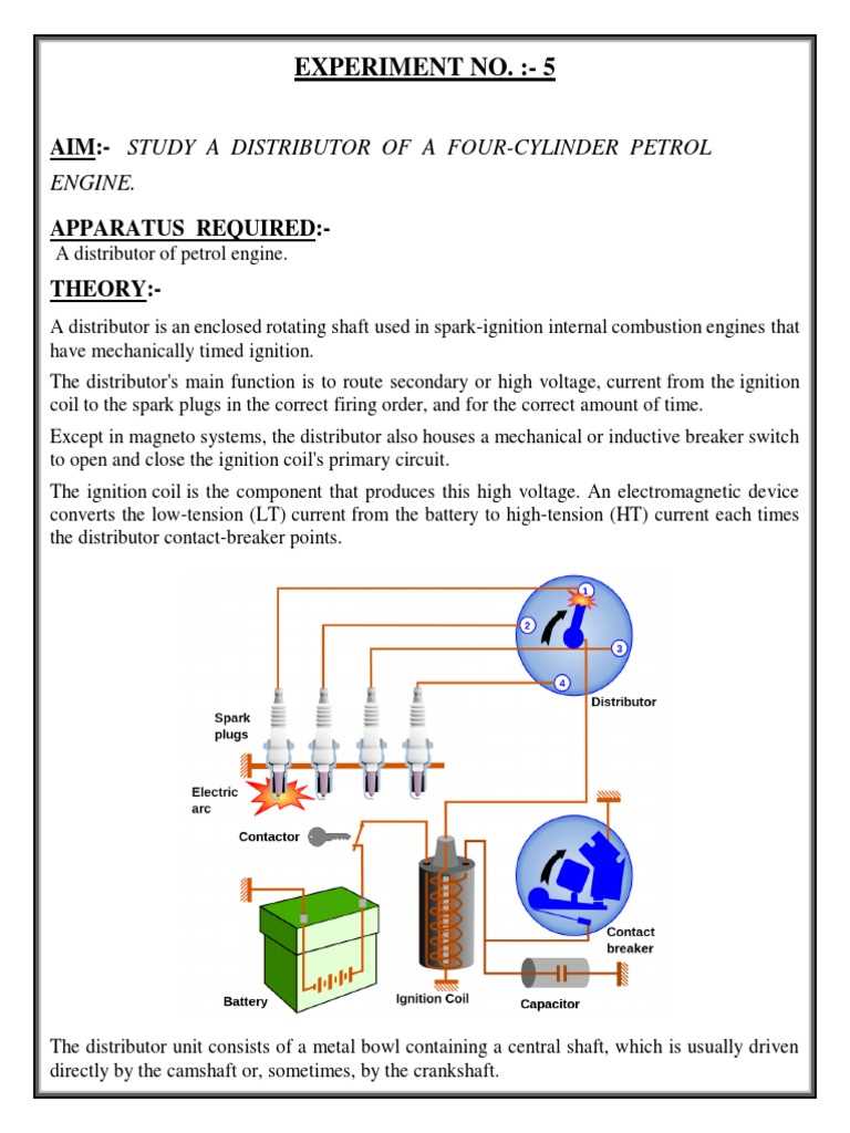 distributor parts diagram