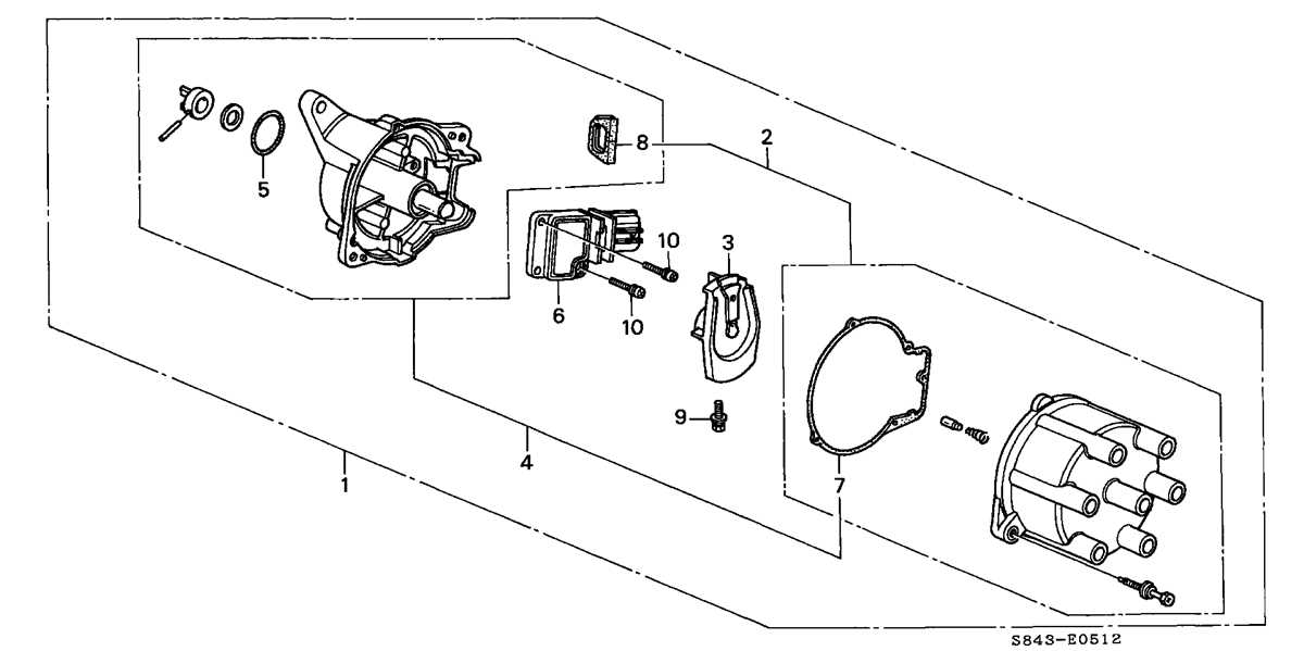 distributor parts diagram
